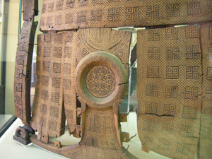 ancient wooden furniture from the King Midas Tomb